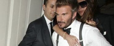 David Beckham și-a cărat soția în spate. Foto: Facebook