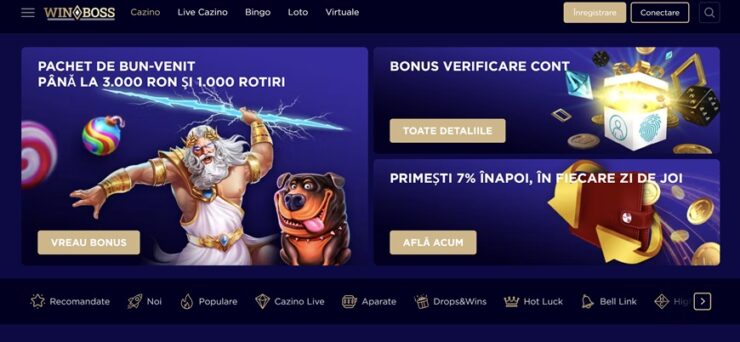 Descoperiți lumea captivantă a cazinoului online Winboss 25