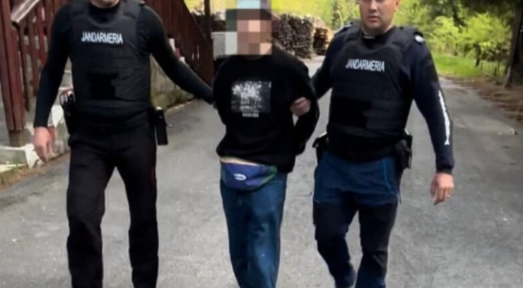 Agresorul care a ucis-o pe tânăra de 21 de ani din Sibiu. Sursă foto: IPJ Sibiu