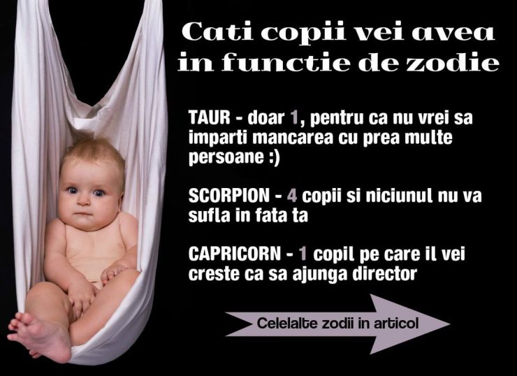 Câți copii o să ai, în funcție de zodie. Ce spun astrele 25