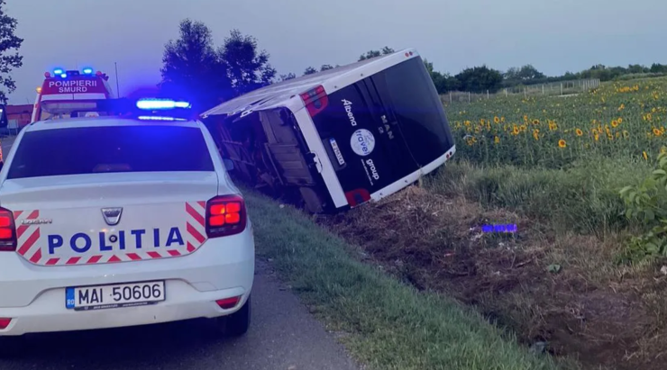 Accident grav pe DN2 – E85