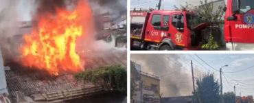 Incendiu devastator în Capitală. Sursă foto: Observatornews.ro