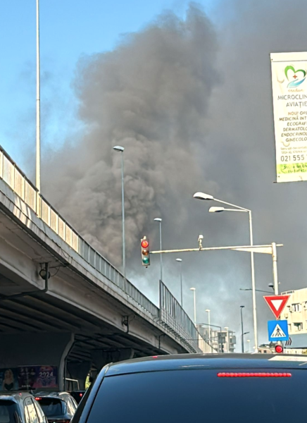 Incendiu puternic la restaurantul lui Cristian Marica, în Capitală. Sursă foto: Gândul