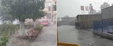 Imagini din Argeș și Dâmbovița, aflate sub Cod roșu de furtuni. Sursa foto: Facebook