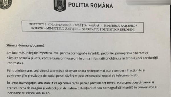 O nouă metodă de înșelăciune face ravagii în România. Oamenii pot fi acuzați de infracțiuni grave. La ce trebuie să fiți atenți 26 Cum arată documentul falsificat. Sursa foto: stiripesurse