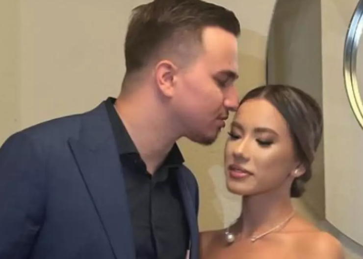 Luca Reghecampf, fiul cel mare al lui Laurențiu Reghecampf s-a căsătorit cu o fostă gimnastă. Sursa foto: Social Media