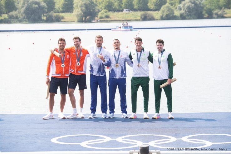 Andrei Cornea si Marian Enache, campioni olimpici. Foto: COSR