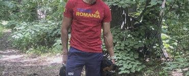 Cătălin Chirilă și câinele său. Foto:Instagram