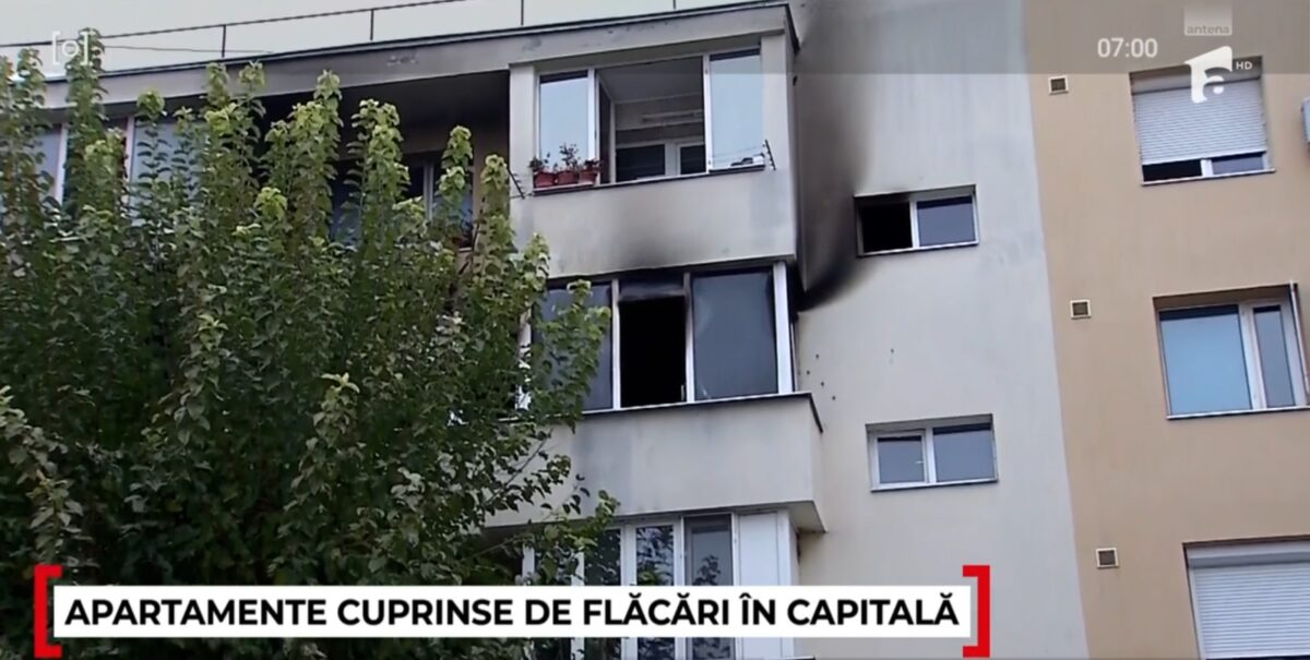 Incendiu devastator într-un bloc al Capitalei. Patru persoane în stare gravă și intervenție eroică a polițiștilor 26 Sursă foto: observatornews.ro