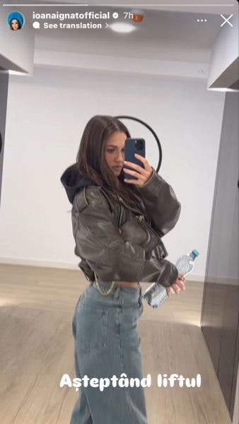 Ioana Ignat, postare Instagram