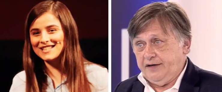 Crin Antonescu și fiica sa, Irina