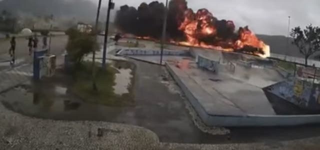 avion prăbușit sursa - captura video