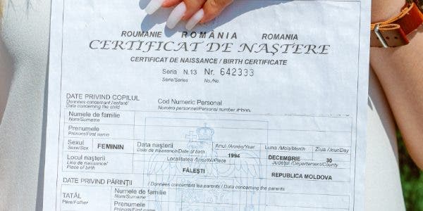 Certificat de naștere