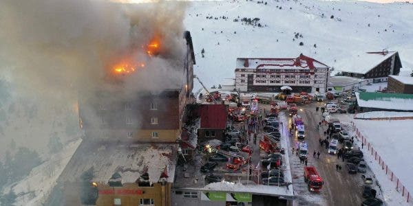 Incendiu devastator în Turcia