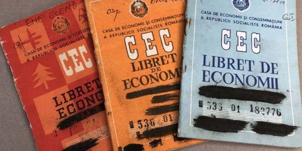 Cât valorează carnetele CEC de dinainte de Revoluție