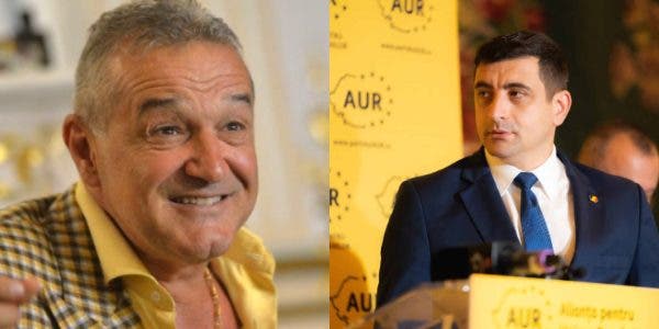 Gigi Becali și George Simion