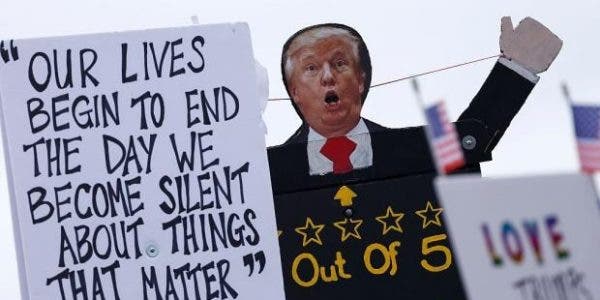 Proteste în toată America împotriva lui Donald Trump