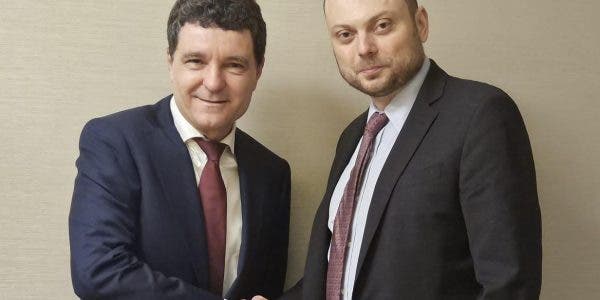 Nicușor Dan și Vladimir Kara-Murza