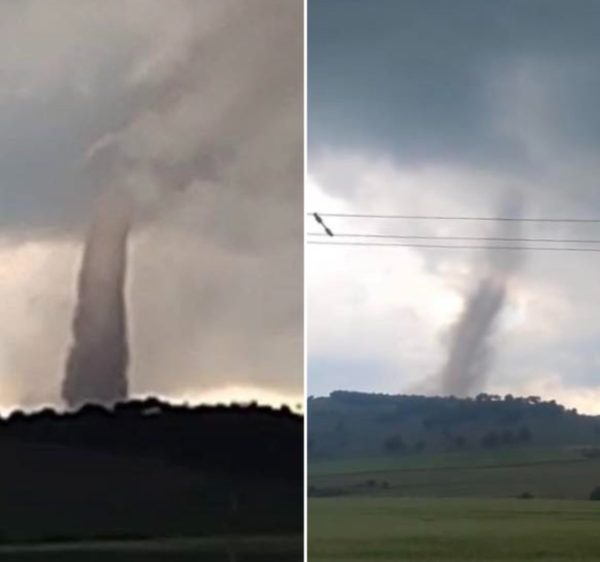 Tornadă în România /Foto: Facebook – Bogdan Bajenaru