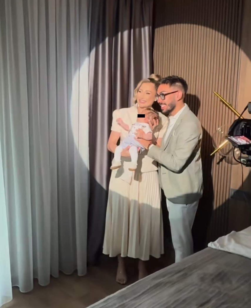 Claudia Puican și Armin Nicoară, primele declarații după ce și-au botezat copilul. Când va avea loc marea petrecere 26 Sursa foto: Social Media