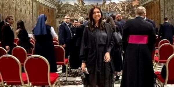 Simona Halep la Vatican