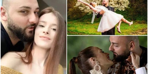 Alex Marcu și soția sa, Teodora