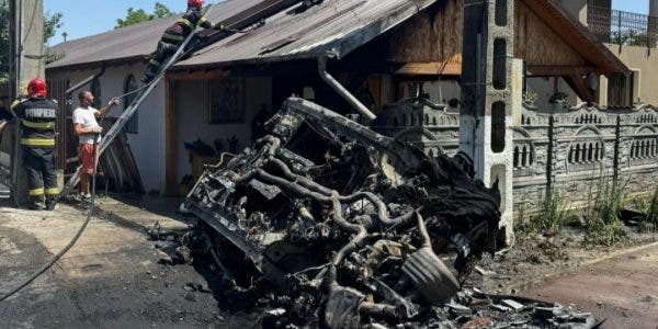Accident cu 4 mașini în lanț la Drăgănești