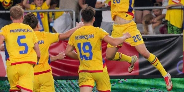 Romania U 19. Foto: Facebook / Echipa națională de fotbal a României