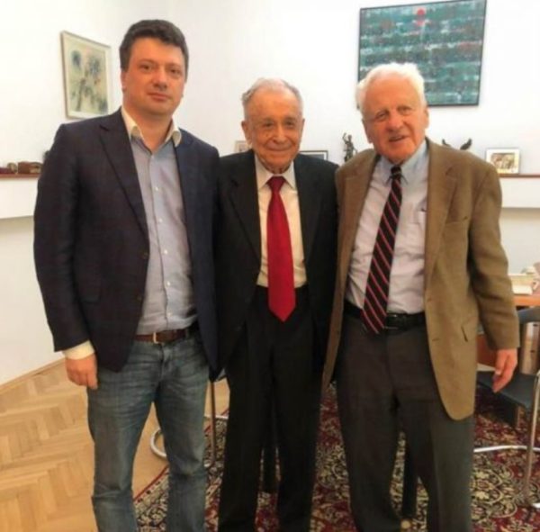 Ultima poză cu Ion Iliescu. Foto: Facebook