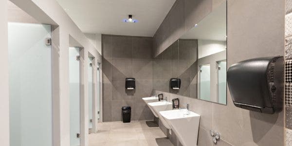 Interior,Of,A,Clean,Public,Toilet