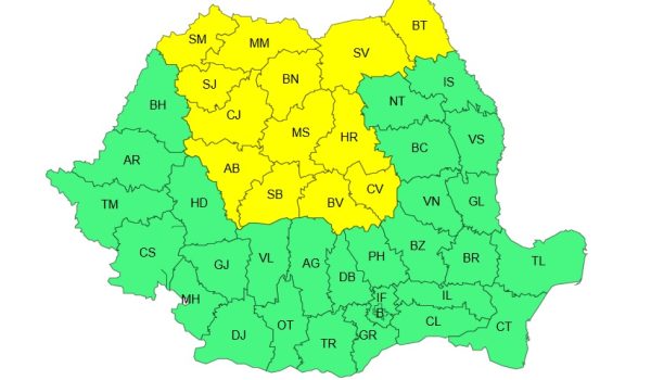 ANM anunță ger puternic și polei. Județele vizate de alertele meteo 26 anm