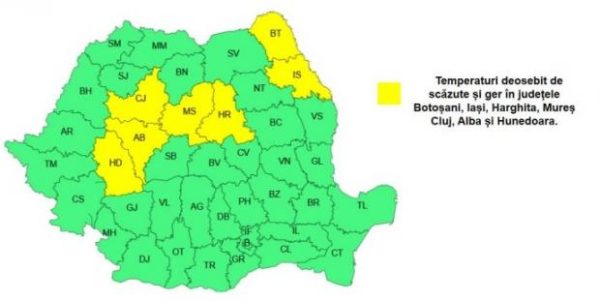 România, sub asediul gerului. ANM anunță minime de -20 de grade 27 SURSA FOTO: ANTENA 3 CNN