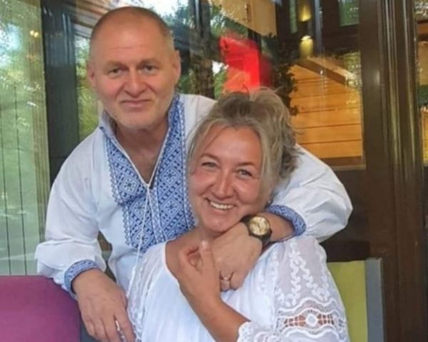 Laura Ungureanu cu sotul. Foto: Gorjonline