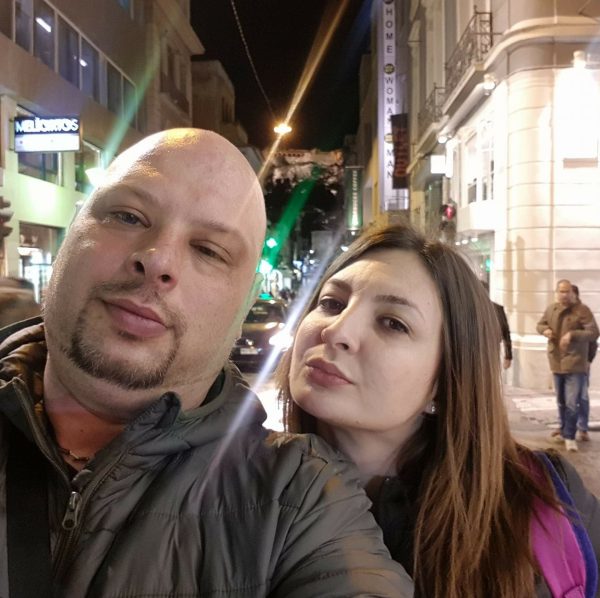 Sorin Iacob si soția. Foto: Facebook