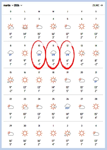 Primăvara vine cu surprize reci. Ninsori prognozate în București 26 bucuresti