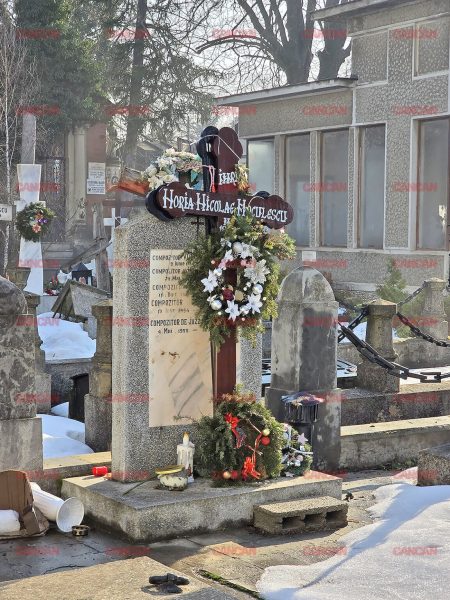 Imagini de la mormântul lui Horia Moculescu. Detaliul care a atras atenția la patru luni de la pierderea maestrului 26 SURSA FOTO: CANCAN.RO