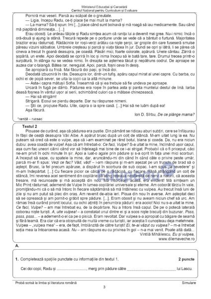 evaluare nationala 2026