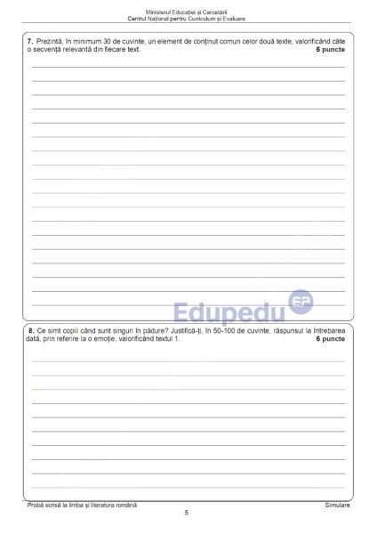 evaluare nationala 2026