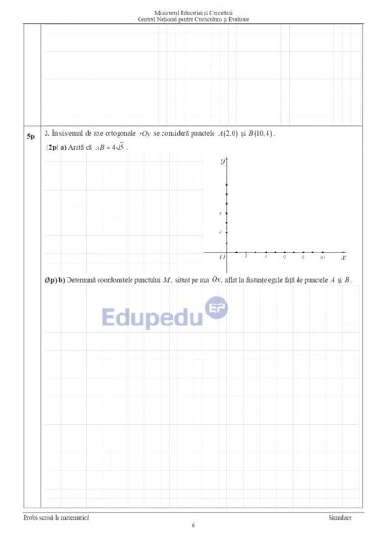 evaluare nationala