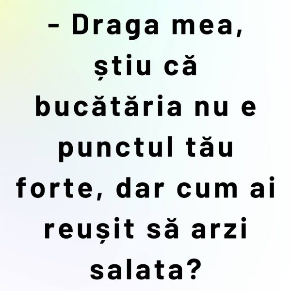 bancul zilei