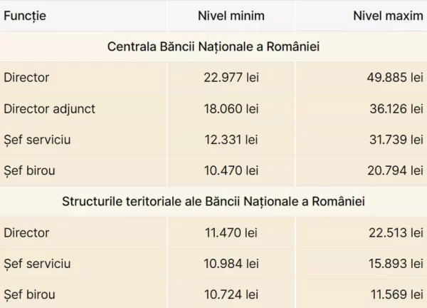 Veniturile din BNR, făcute publice. Ce salariu are Mugur Isărescu 26 bnr