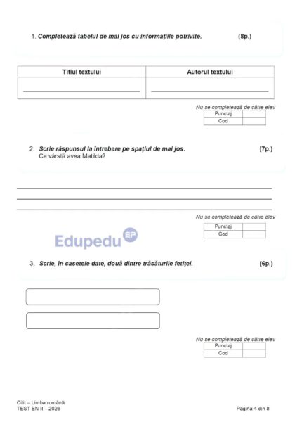 evaluarea nationala