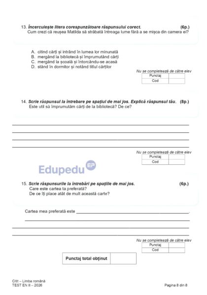 evaluarea nationala