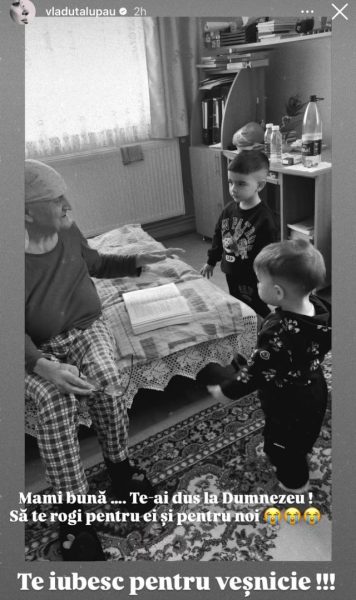 Vlăduța Lupău, în doliu! Mesajul emoționant transmis: „Te-am pierdut...” 26 doliu