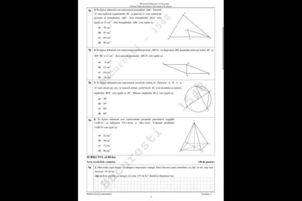 evaluarea nationala