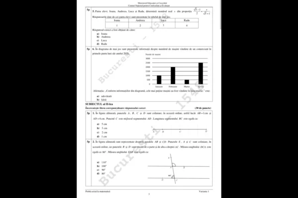 evaluarea nationala