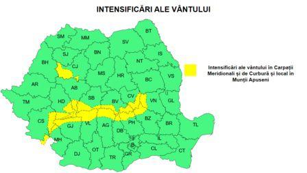 ANM a emis două Coduri Galbene. Furtunile lovesc jumătate din România 27 anm