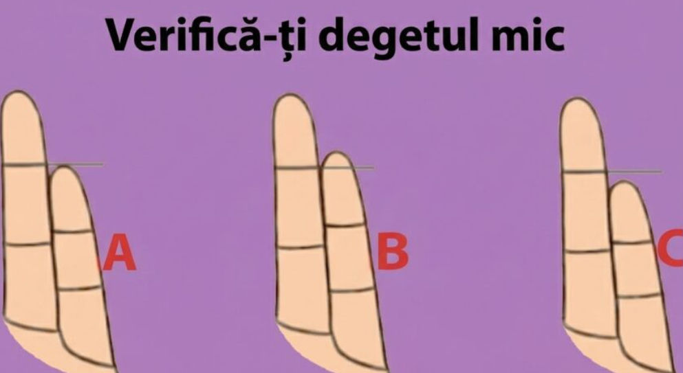 Ce poate spune degetul mic despre personalitatea ta? Îți poate arăta exact ce fel de om ești
