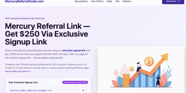 Mercury Referral Code: Your Simple Guide to the $250 Sign Up Bonus 33