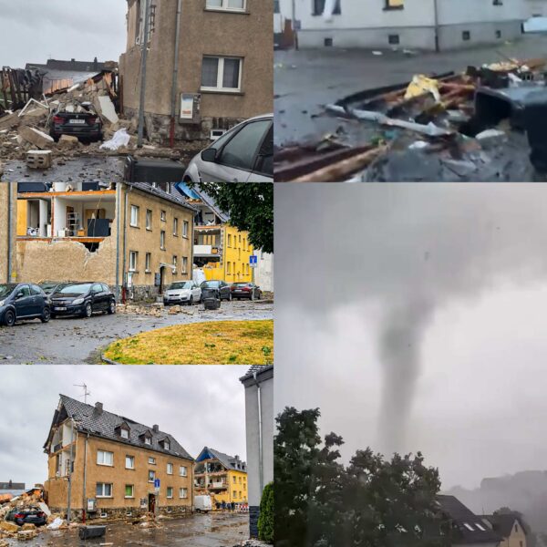 Imagini dramatice după furtunile din Europa. Clădiri avariate și vijelii puternice 26 SURSĂ FOTO: FACEBOOK/ JURNAL DE VREME